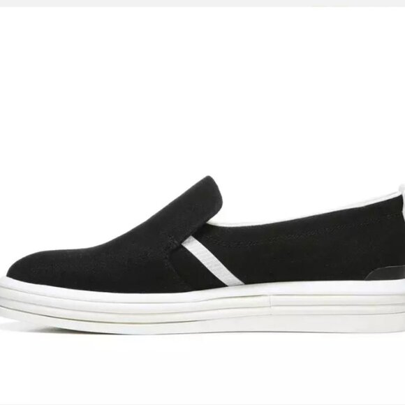 Franco Sarto Maldives Slip Ons Black canvas 7.5 - Picture 4 of 14